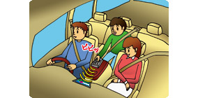 ドライバーが運転に集中できる