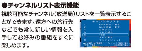 �`�����l�����X�g�\���@�\