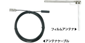 高感度フィルムアンテナを採用